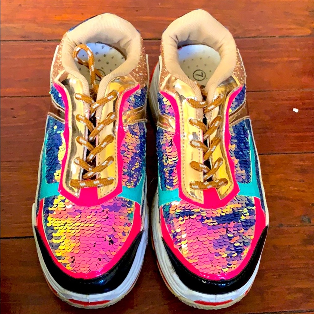 Colorful sneakers